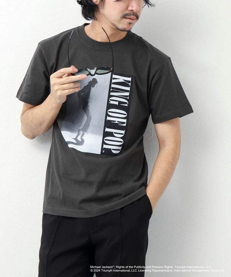 NOLLEY'S goodman「MICHAEL JACKSON PHOTO TEE by GOOD ROCK SPEED」|Tシャツ・カットソー|