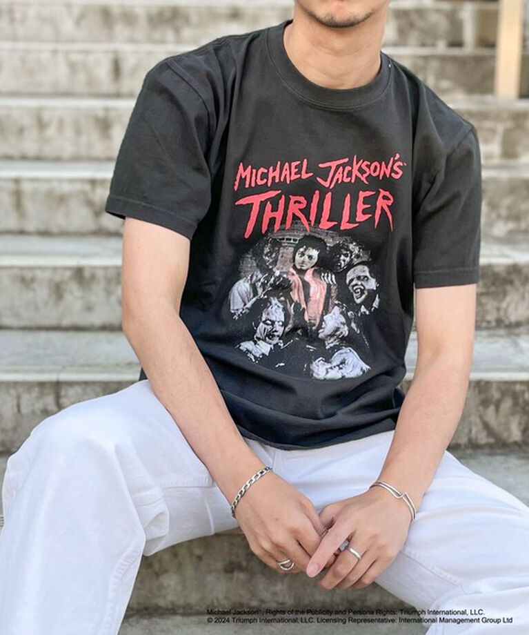 NOLLEY'S goodman「MICHAEL JACKSON PHOTO TEE by GOOD ROCK SPEED」|Tシャツ・カットソー|