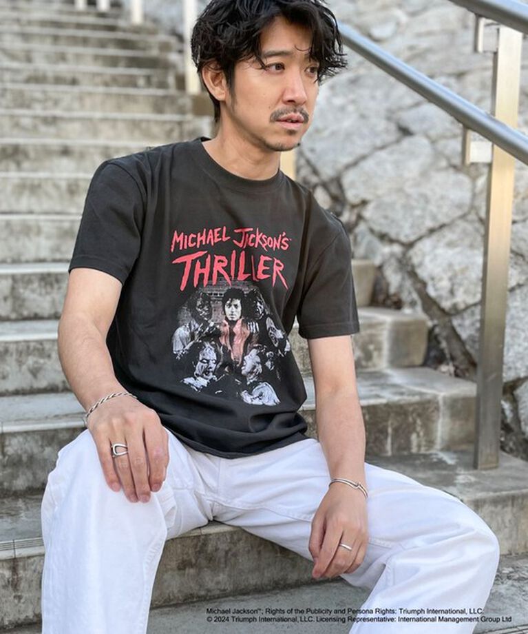 NOLLEY'S goodman「MICHAEL JACKSON PHOTO TEE by GOOD ROCK SPEED」|Tシャツ・カットソー|