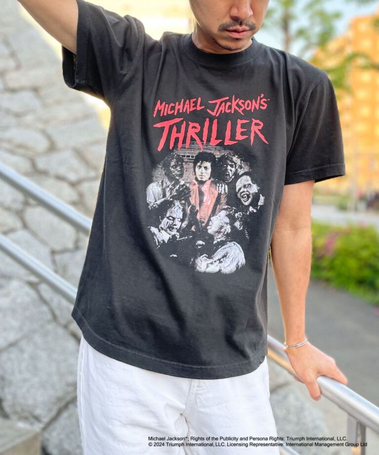 NOLLEY'S goodman「MICHAEL JACKSON PHOTO TEE by GOOD ROCK SPEED」|Tシャツ・カットソー|