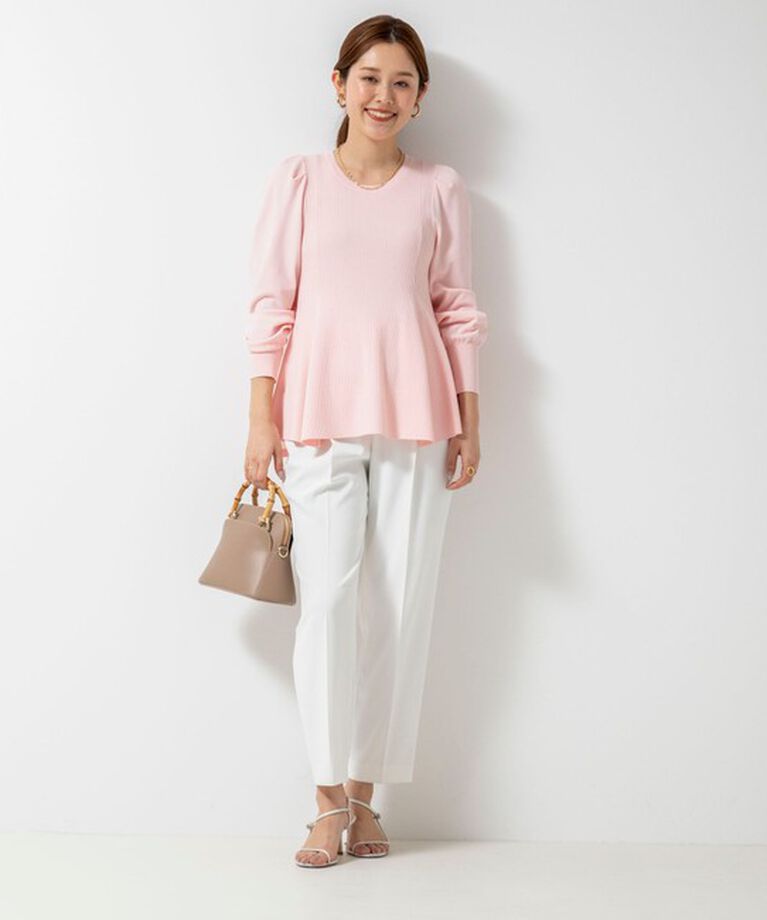 NOLLEY'S sophi「ウォッシャブルツイルインゴムパンツ」|その他|