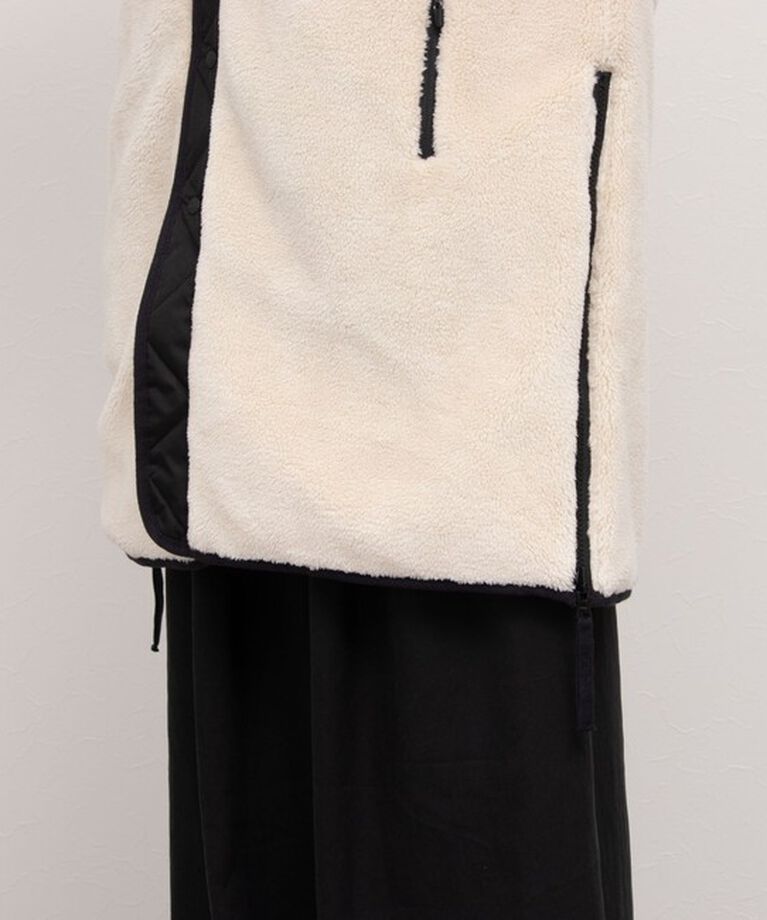 NOLLEY'S「◇【WEB限定】【TAION/タイオン】ノーカラーボアコート(リバーシブル) 24AW」|ダウン|