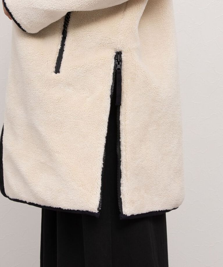NOLLEY'S「◇【WEB限定】【TAION/タイオン】ノーカラーボアコート(リバーシブル) 24AW」|ダウン|