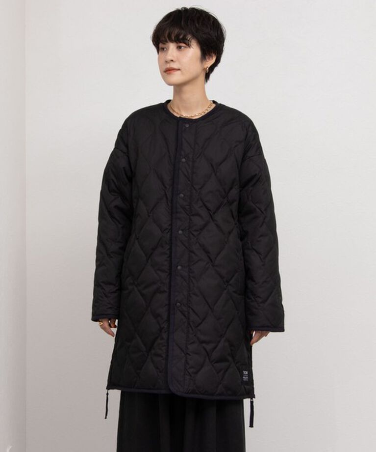 NOLLEY'S「◇【WEB限定】【TAION/タイオン】ノーカラーボアコート(リバーシブル) 24AW」|ダウン|
