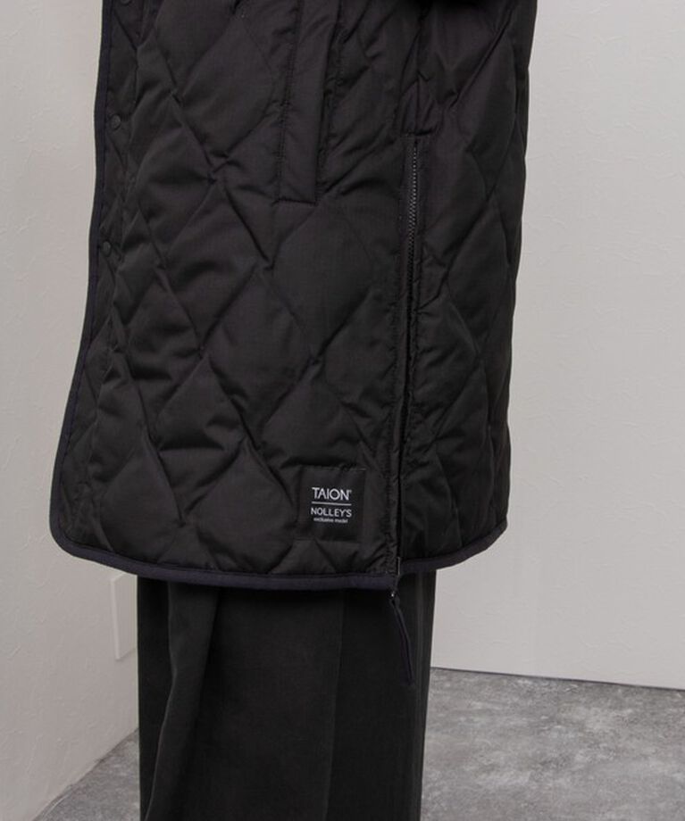 NOLLEY'S「◇【WEB限定】【TAION/タイオン】ノーカラーボアコート(リバーシブル) 24AW」|ダウン|