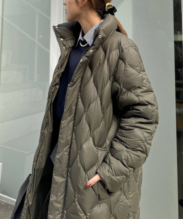 NOLLEY'S「◇【WEB限定】【TAION/タイオン】ヘチマキルトロングダウン 24AW」|ダウン|