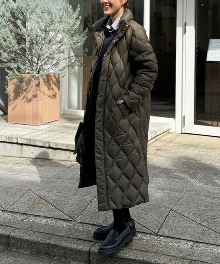 NOLLEY'S「◇【WEB限定】【TAION/タイオン】ヘチマキルトロングダウン 24AW」|ダウン|