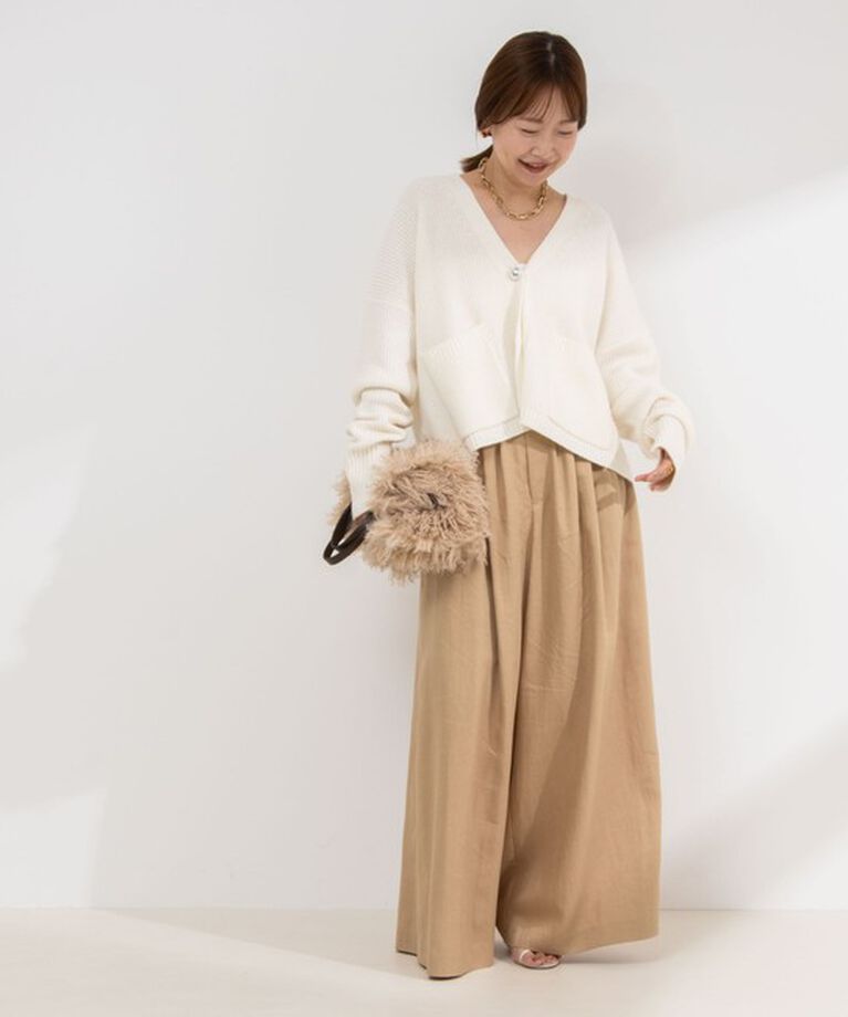 NOLLEY'S「◇【WEB限定サイズあり】ウォッシャブルセルロース5タックワイドパンツ」|その他|