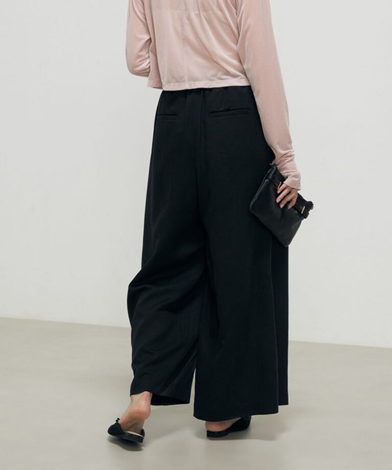 NOLLEY'S「◇【WEB限定サイズあり】ウォッシャブルセルロース5タックワイドパンツ」|その他|