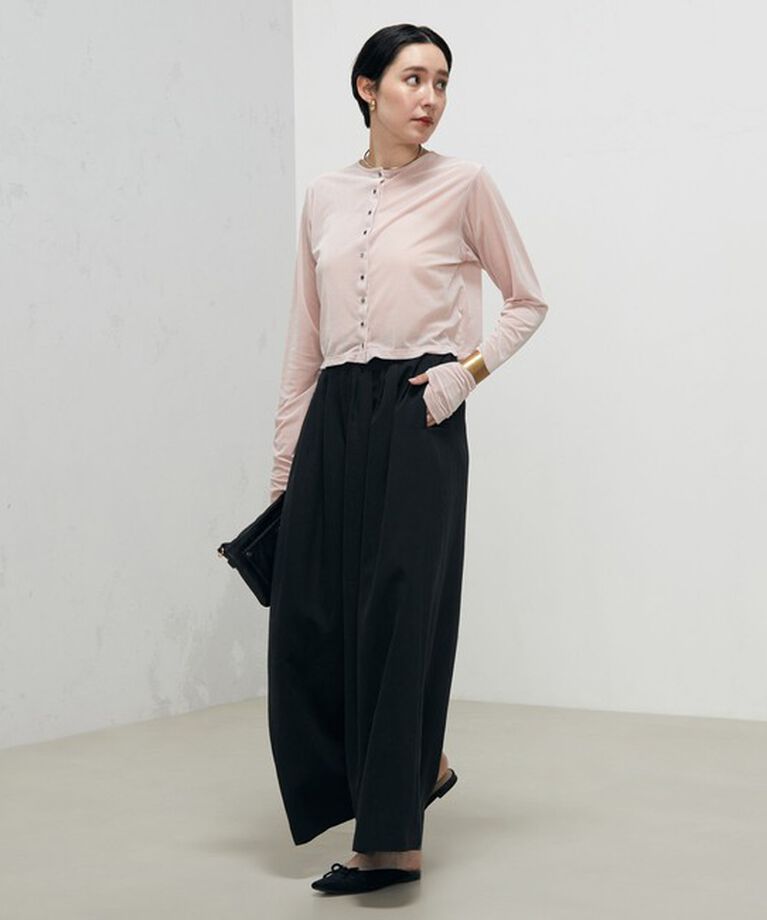 NOLLEY'S「◇【WEB限定サイズあり】ウォッシャブルセルロース5タックワイドパンツ」|その他|