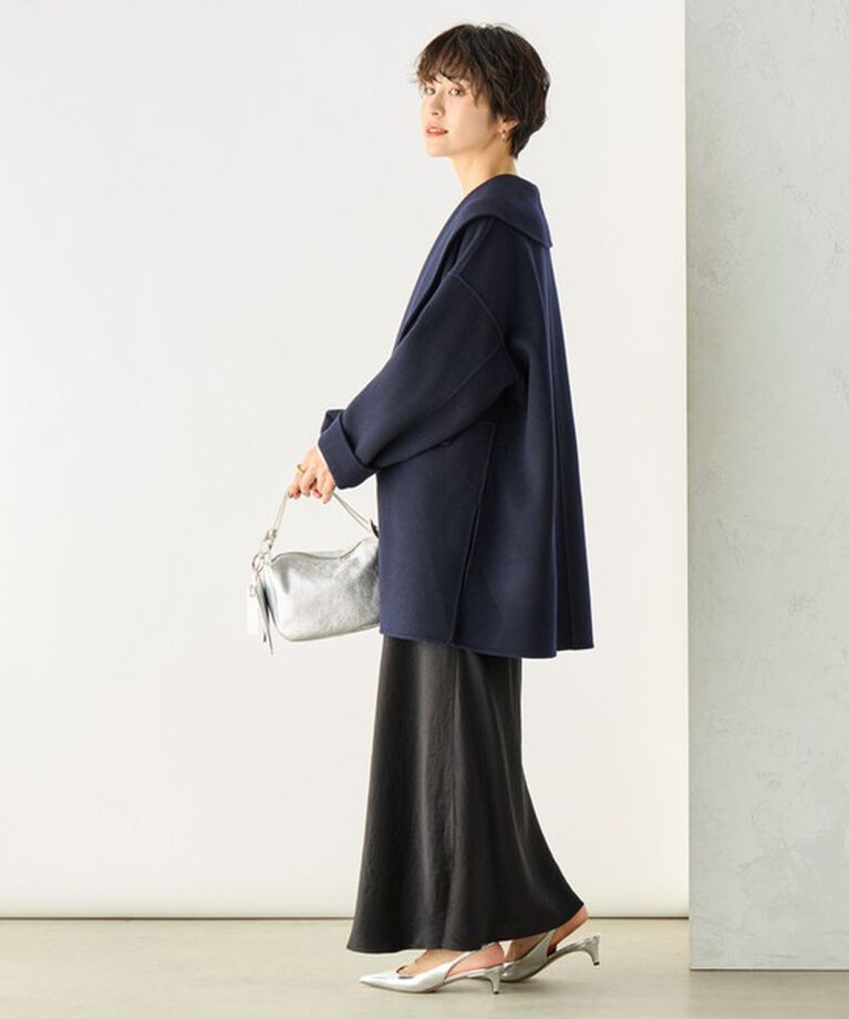 NOLLEY'S sophi「◇【WEB限定カラーあり】SUPER140リバーショールコート 24AW」|ダッフルコート|