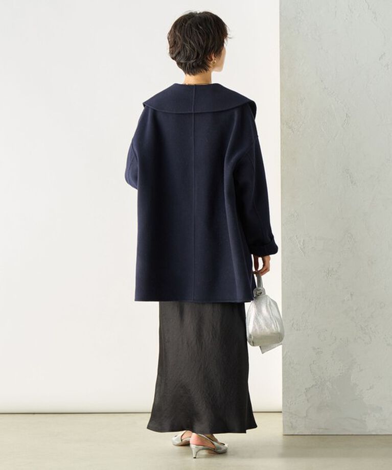 NOLLEY'S sophi「◇【WEB限定カラーあり】SUPER140リバーショールコート 24AW」|ダッフルコート|