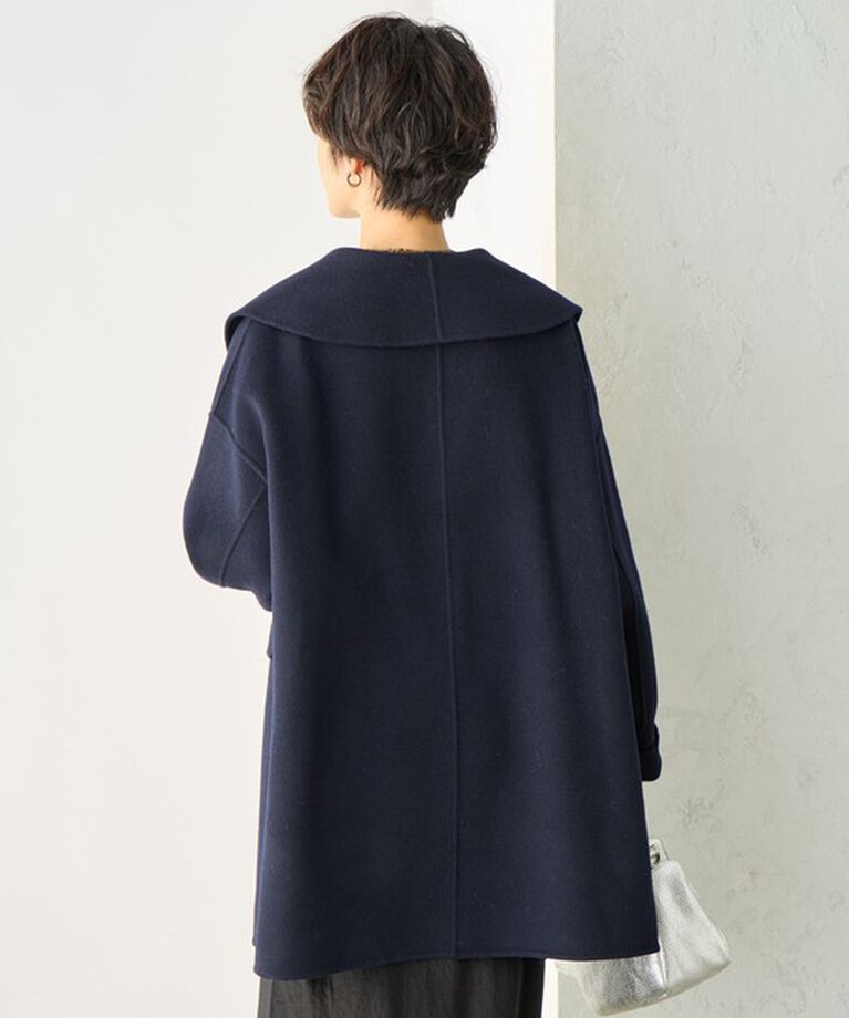 NOLLEY'S sophi「◇【WEB限定カラーあり】SUPER140リバーショールコート 24AW」|ダッフルコート|