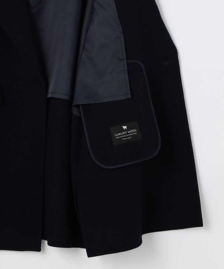 NOLLEY'S sophi「◇【WEB限定カラーあり】SUPER140リバーショールコート 24AW」|ダッフルコート|