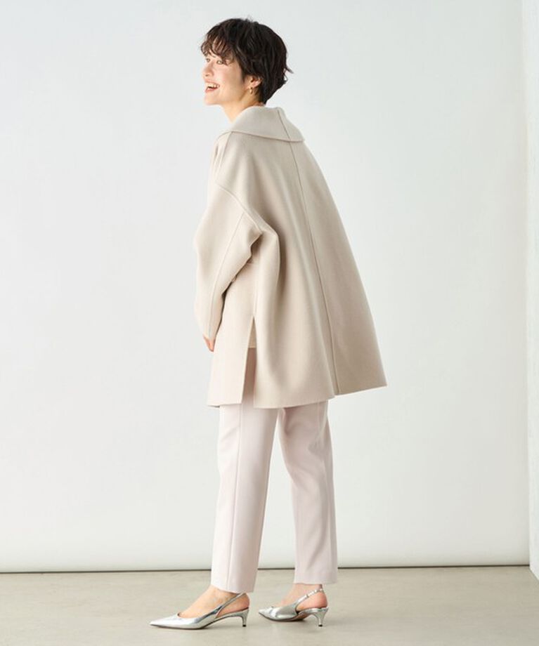 NOLLEY'S sophi「◇【WEB限定カラーあり】SUPER140リバーショールコート 24AW」|ダッフルコート|
