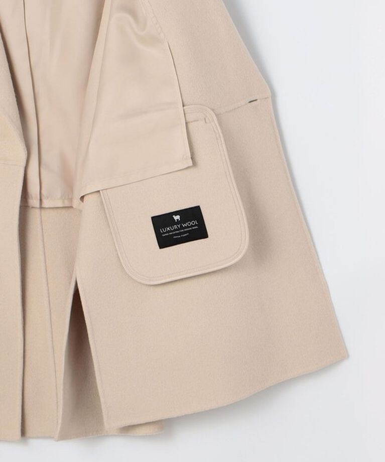 NOLLEY'S sophi「◇【WEB限定カラーあり】SUPER140リバーショールコート 24AW」|ダッフルコート|