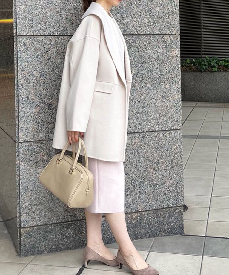 NOLLEY'S sophi「◇【WEB限定カラーあり】SUPER140リバーショールコート 24AW」|ダッフルコート|