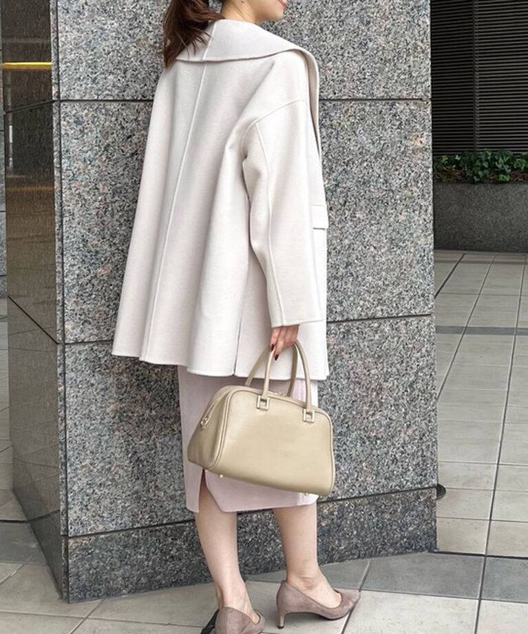 NOLLEY'S sophi「◇【WEB限定カラーあり】SUPER140リバーショールコート 24AW」|ダッフルコート|