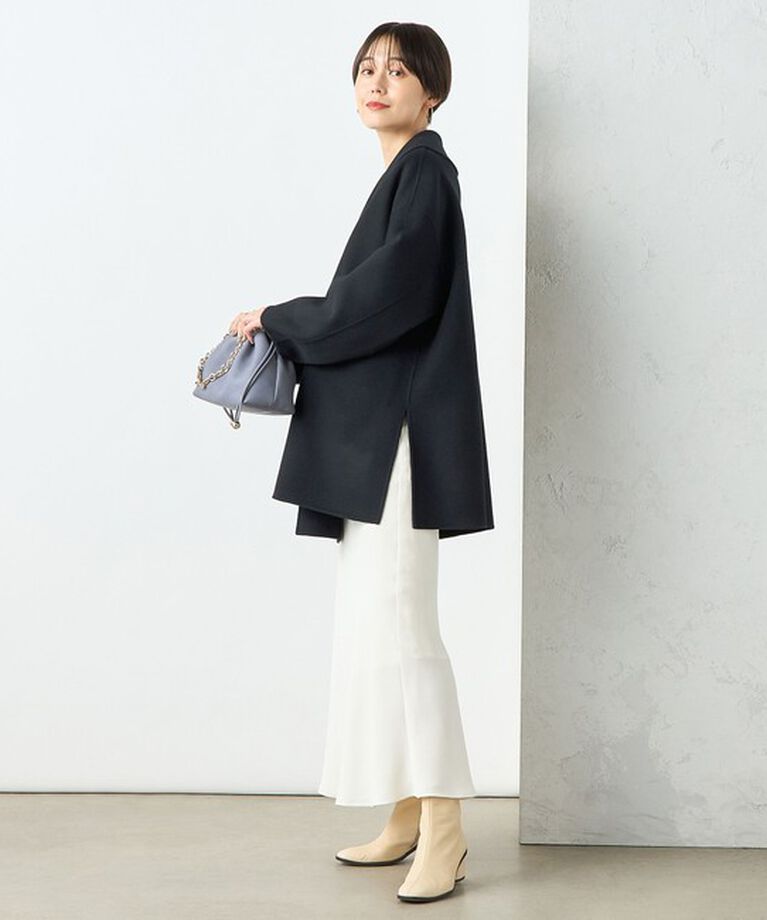 NOLLEY'S sophi「◇【WEB限定カラーあり】SUPER140リバーショールコート 24AW」|ダッフルコート|