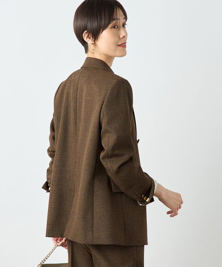 NOLLEY'S sophi「《セットアップ対応》シャークダブルジャケット」|テーラードジャケット|