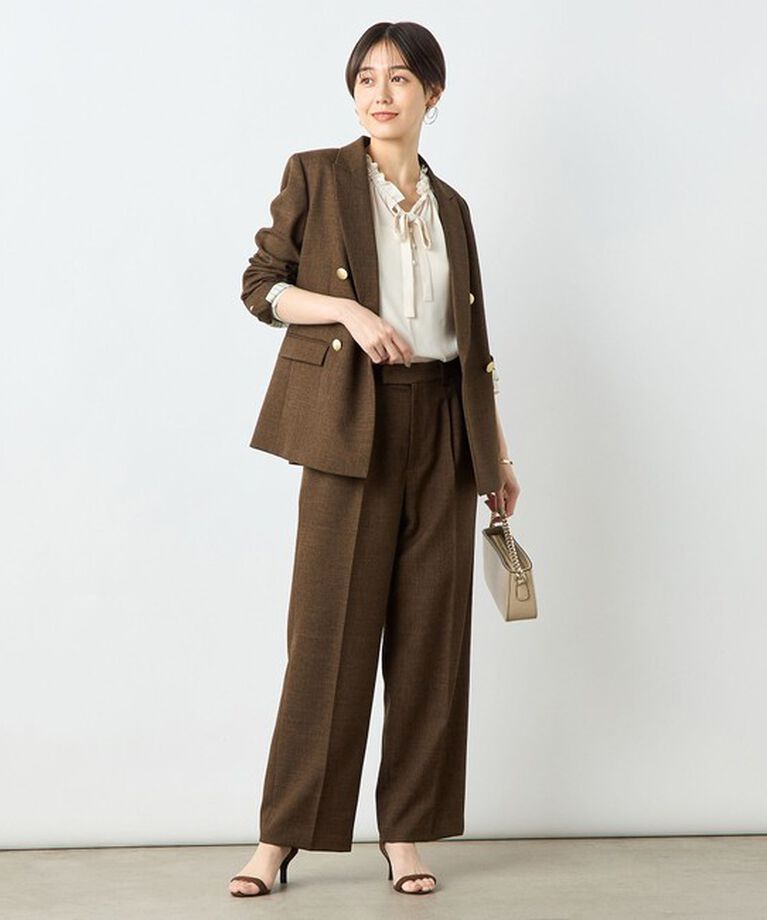 NOLLEY'S sophi「《セットアップ対応》シャークダブルジャケット」|テーラードジャケット|
