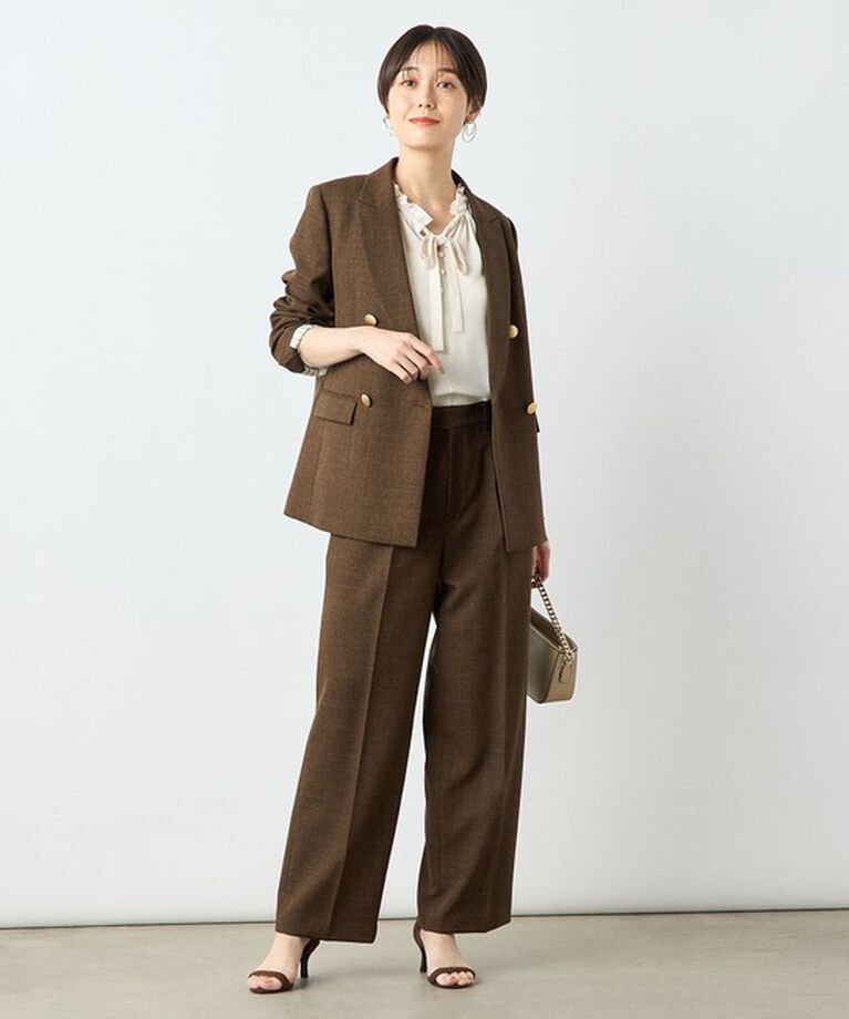 NOLLEY'S sophi「《セットアップ対応》シャークダブルジャケット」|テーラードジャケット|