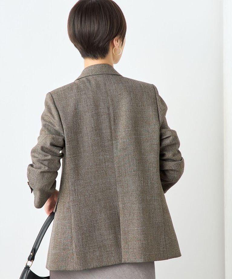 NOLLEY'S sophi「《セットアップ対応》シャークダブルジャケット」|テーラードジャケット|