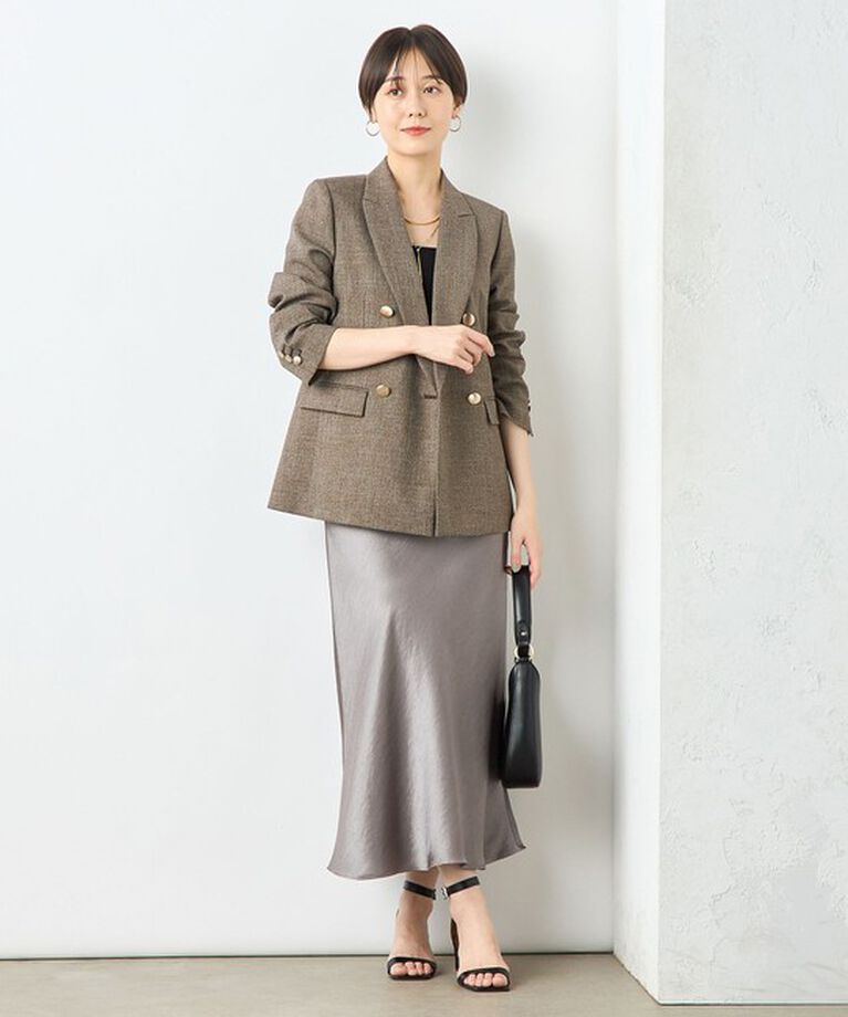 NOLLEY'S sophi「《セットアップ対応》シャークダブルジャケット」|テーラードジャケット|