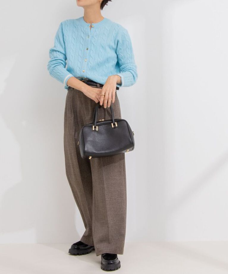 NOLLEY'S sophi「ウォッシャブルシャークツータックワイドパンツ」|その他|