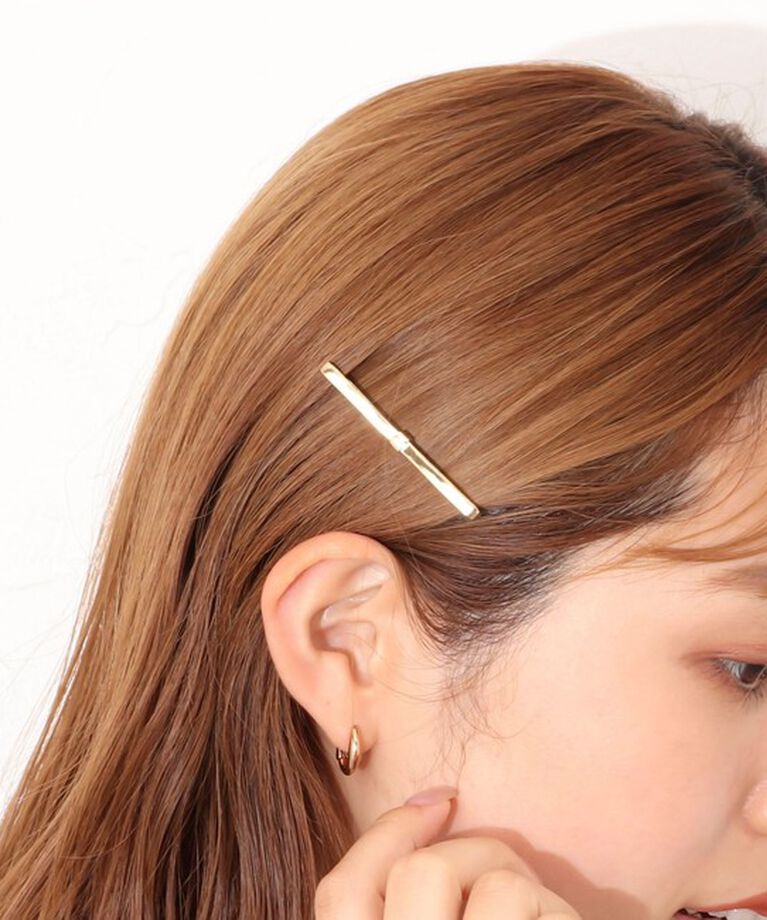 NOLLEY'S「【ucalypt/ユーカリプト】Ｌinear Ribbon HairPin」|その他|