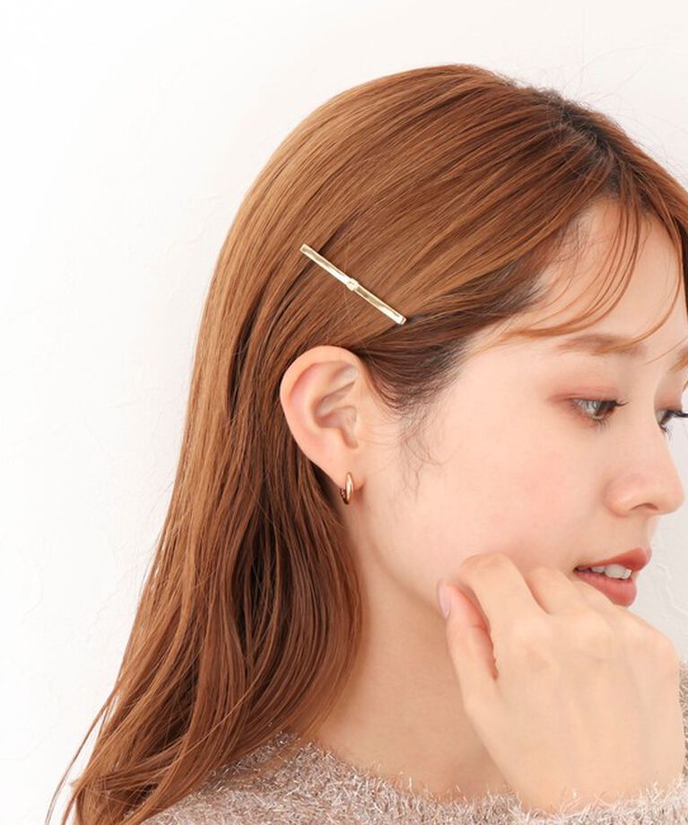 NOLLEY'S「【ucalypt/ユーカリプト】Ｌinear Ribbon HairPin」|その他|