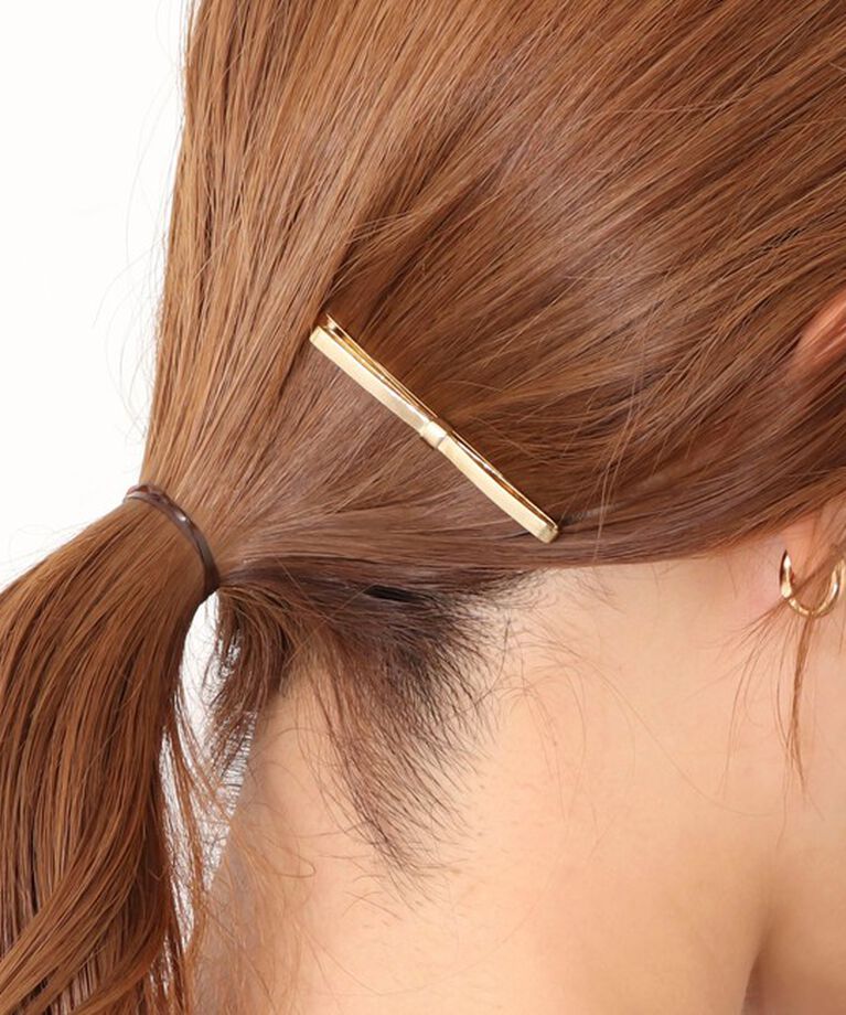 NOLLEY'S「【ucalypt/ユーカリプト】Ｌinear Ribbon HairPin」|その他|