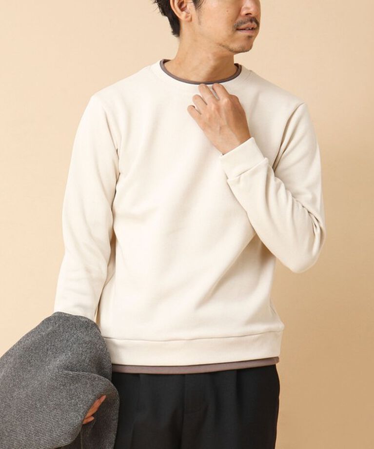 NOLLEY'S goodman「リブダンボール クルーネックプルオーバー 24AW」|Tシャツ・カットソー|