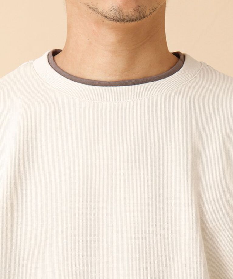 NOLLEY'S goodman「リブダンボール クルーネックプルオーバー 24AW」|Tシャツ・カットソー|