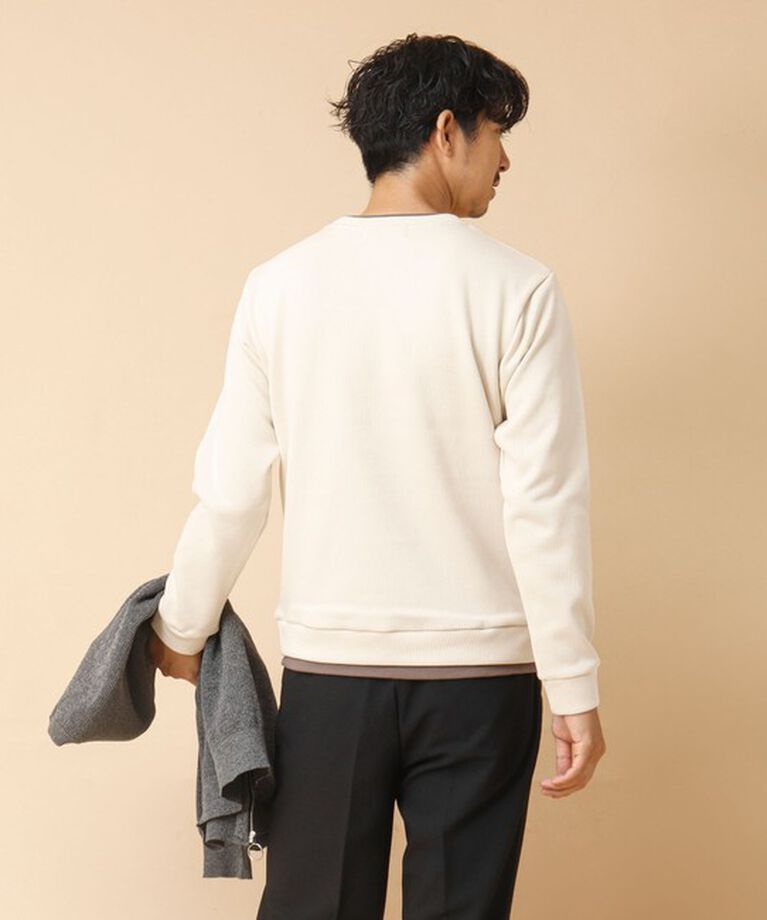 NOLLEY'S goodman「リブダンボール クルーネックプルオーバー 24AW」|Tシャツ・カットソー|