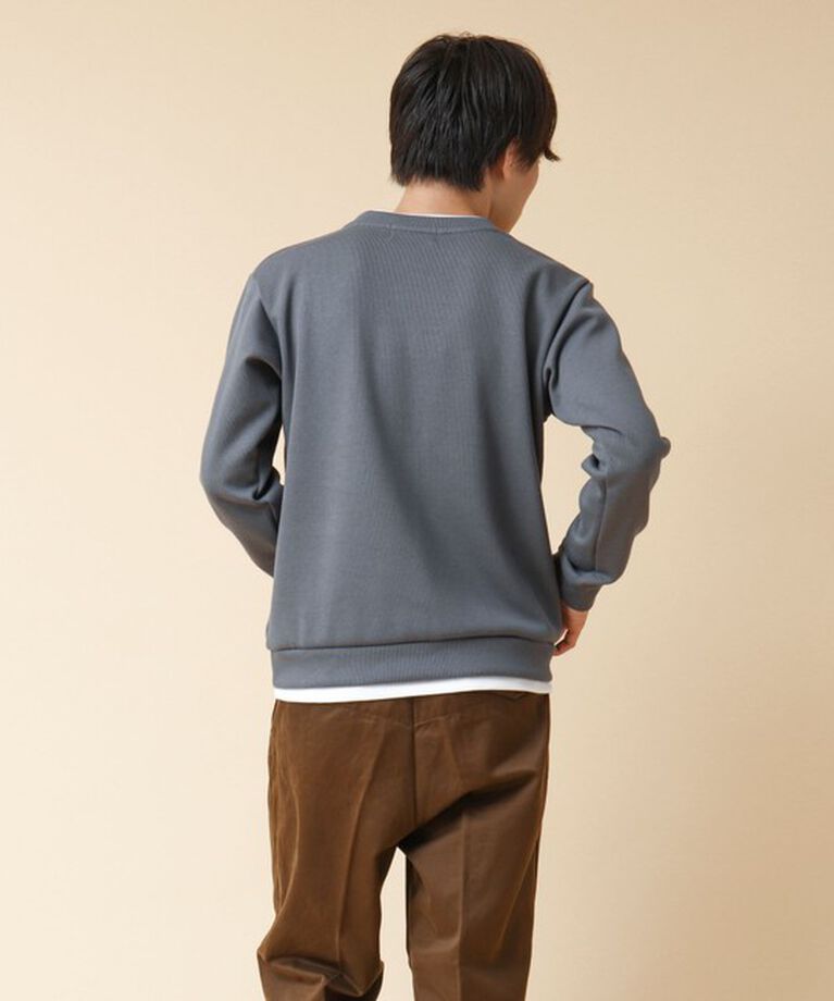 NOLLEY'S goodman「リブダンボール クルーネックプルオーバー 24AW」|Tシャツ・カットソー|