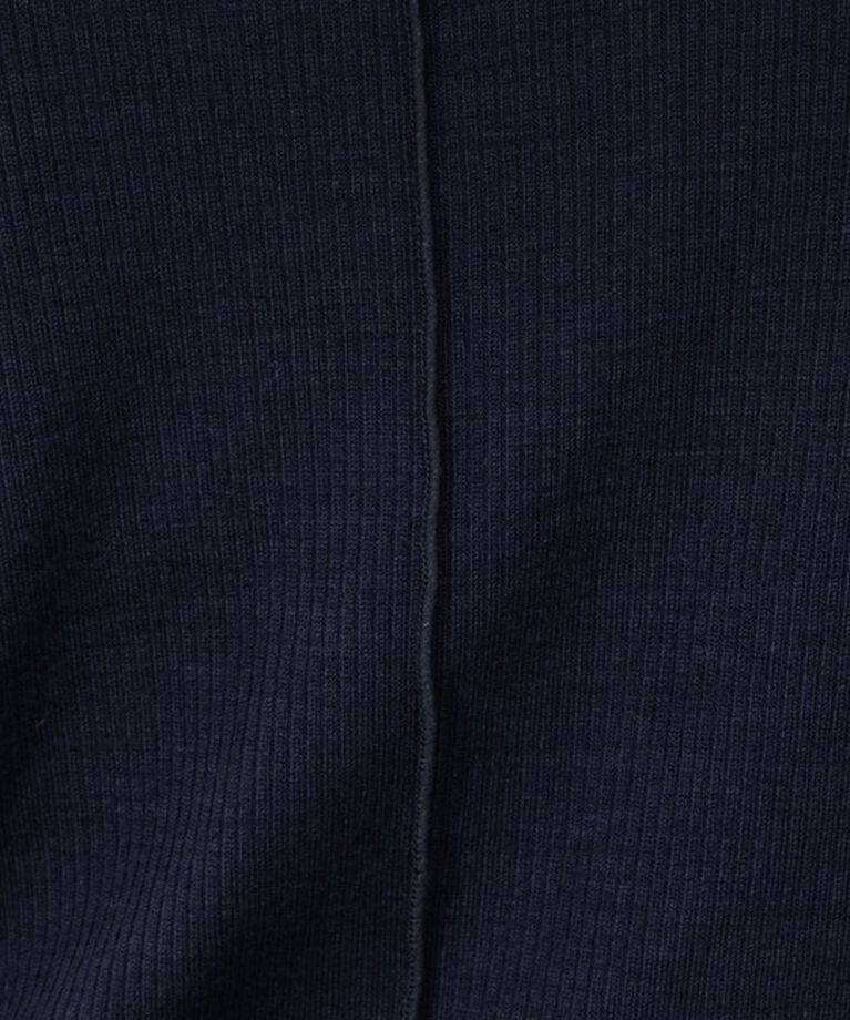 NOLLEY'S「MY STANDARDウォッシャブルリブクルーネックプルオーバーカットソー」|Tシャツ・カットソー|