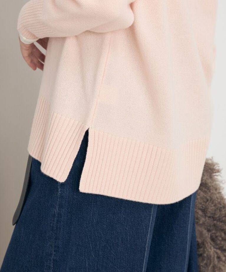NOLLEY'S「カシミヤ混MUSICゆったりVネックカーディガン 24AW」|カーディガン|