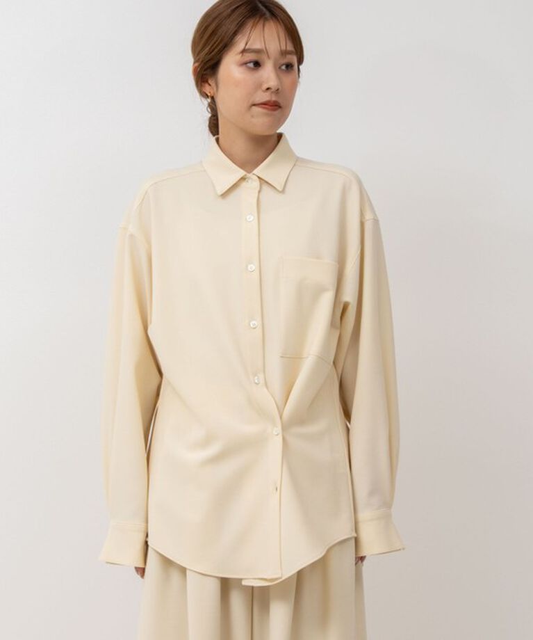 NOLLEY'S「《セットアップ対応》ウォッシャブルMannishシャツ」|シャツ・ブラウス|