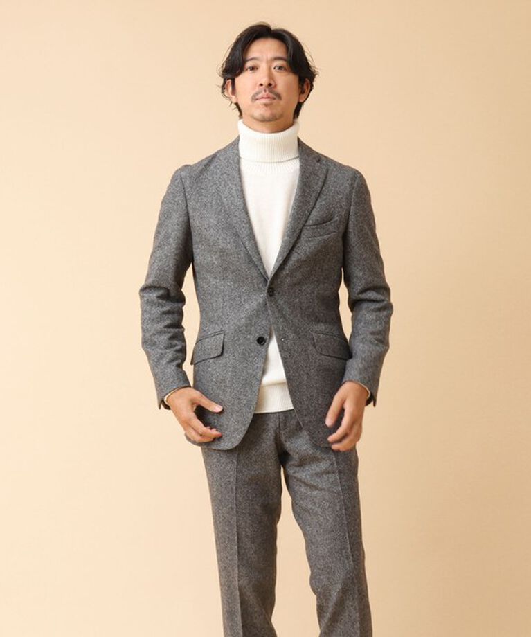 NOLLEY'S goodman「《セットアップ/ビジカジ対応》JAPAN TWEED JK ツイードジャケット 24AW」|テーラードジャケット|