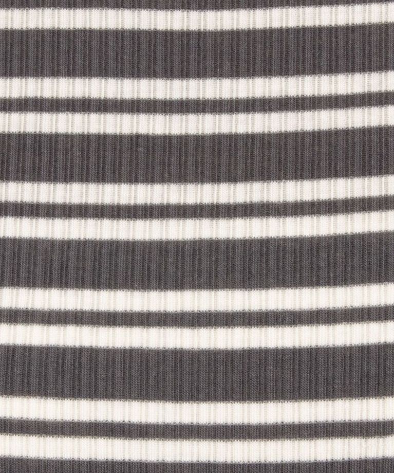 NOLLEY'S「カシミヤシルクボーダークルーネックプルオーバーカットソー」|Tシャツ・カットソー|