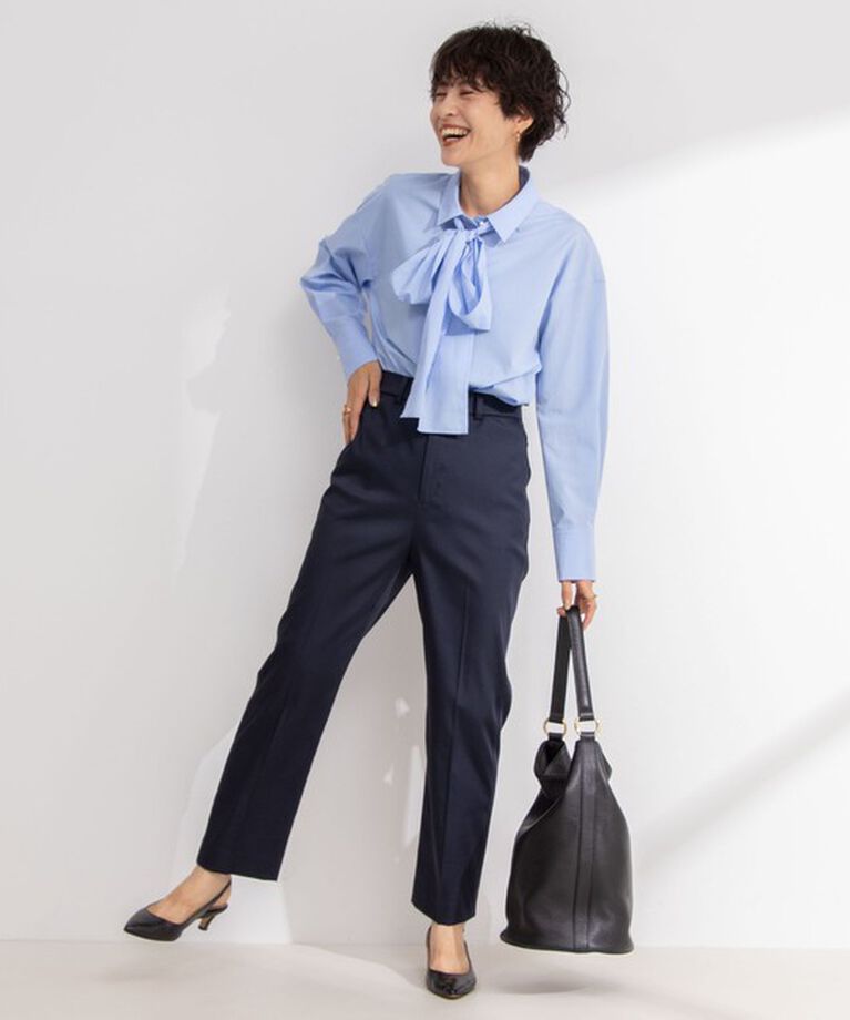NOLLEY'S「ウォッシャブルダブルサテンパンツ」|その他|