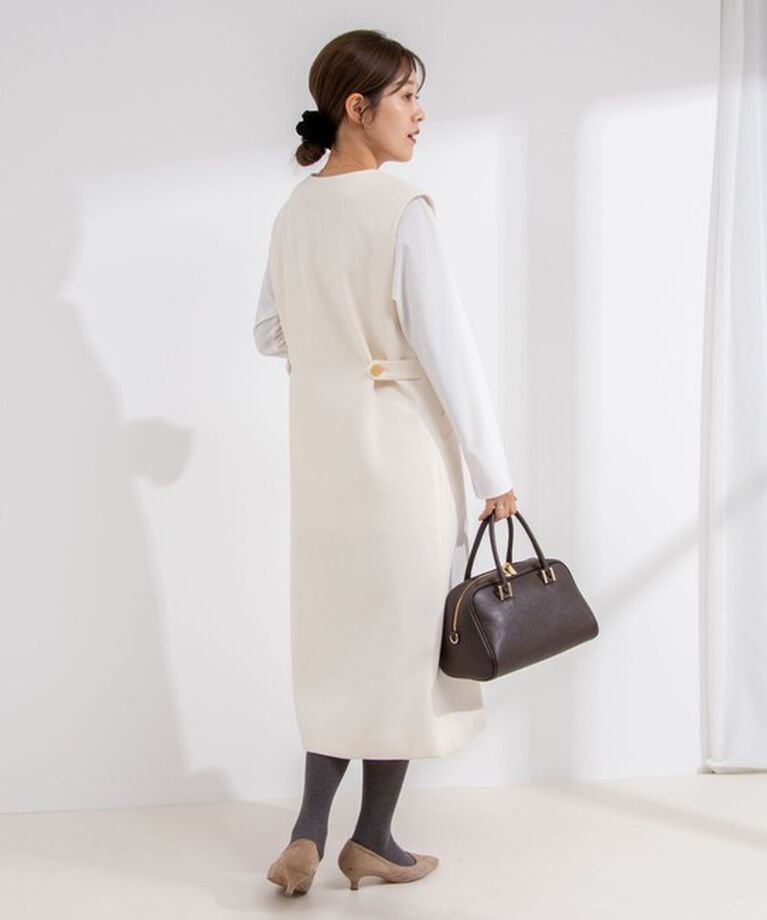 NOLLEY'S「◇【WEB限定カラーあり】ウォッシャブル前ジップジャンパースカート」|ワンピース|