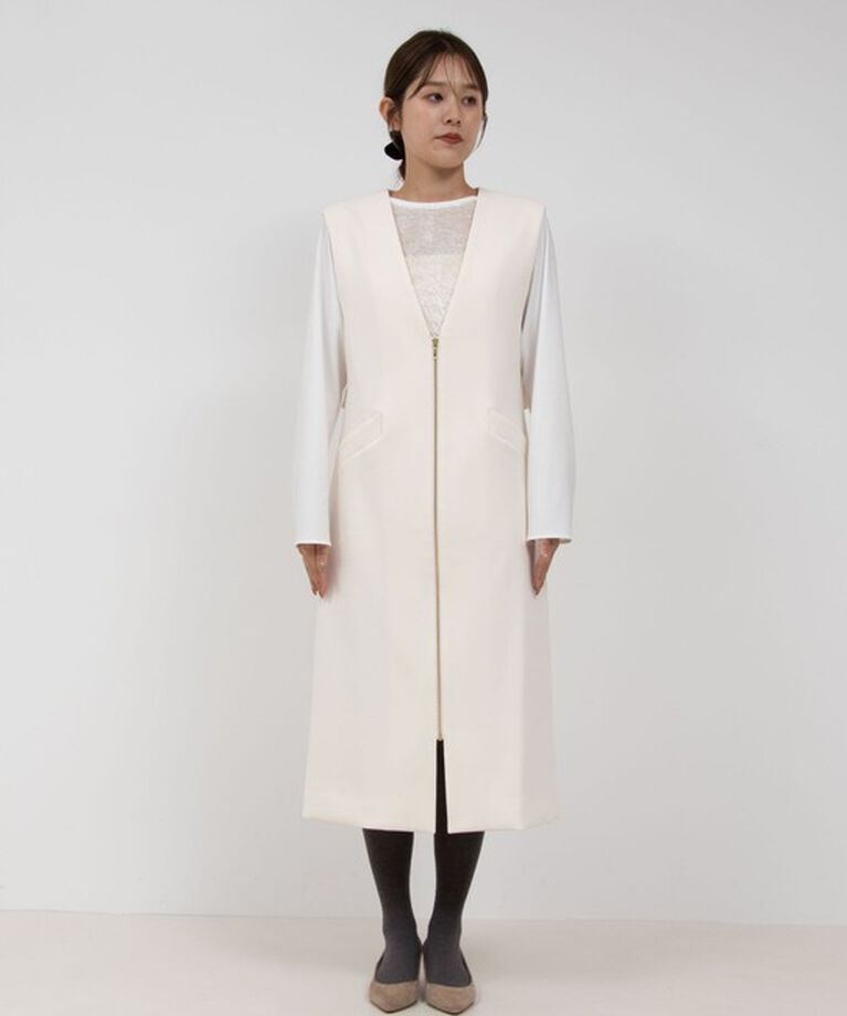 NOLLEY'S「◇【WEB限定カラーあり】ウォッシャブル前ジップジャンパースカート」|ワンピース|