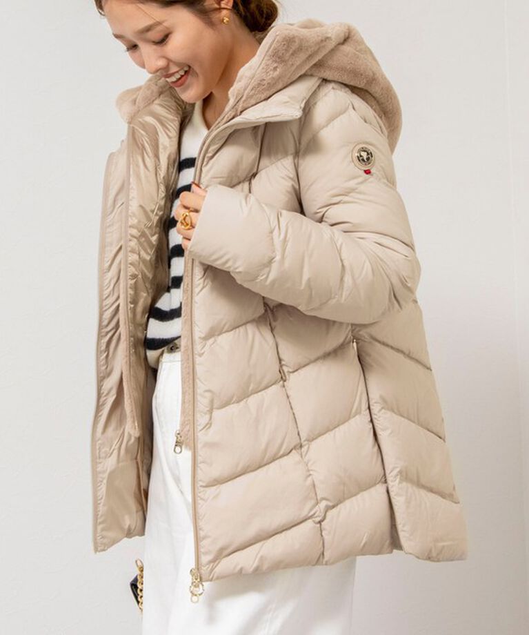 NOLLEY'S「【CAPE HORN/ケープホーン】ALVAREZ MATT」|ダウン|ベージュ