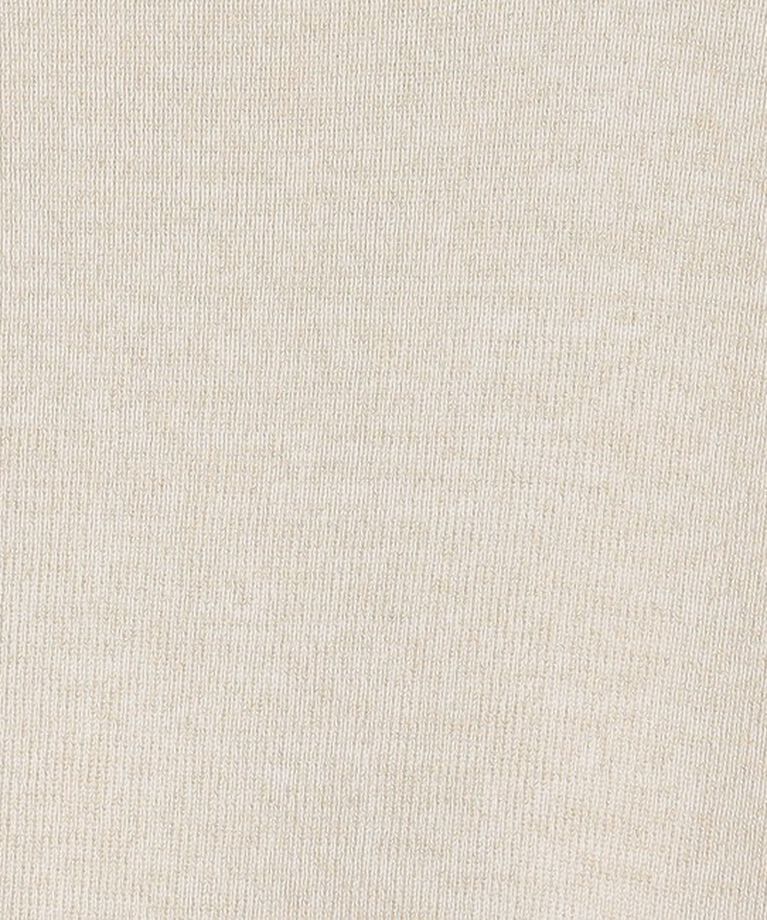 NOLLEY'S sophi「《手洗い可能》アシメネックラメリブプルオーバーニット」|ニット・セーター|