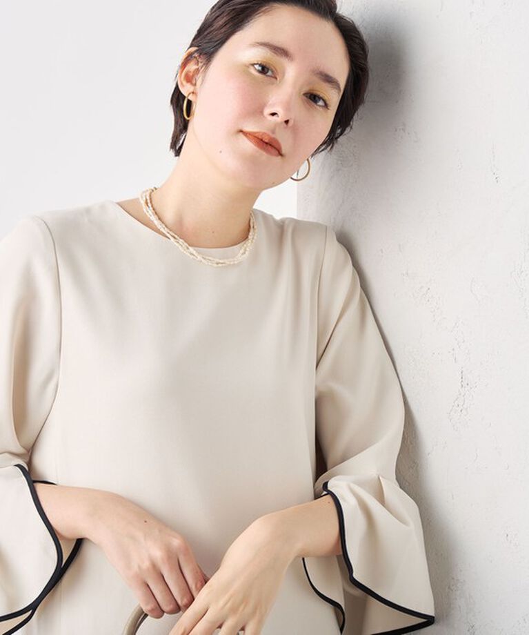 NOLLEY'S sophi「ウォッシャブルバックフレアワンピース」|ワンピース|