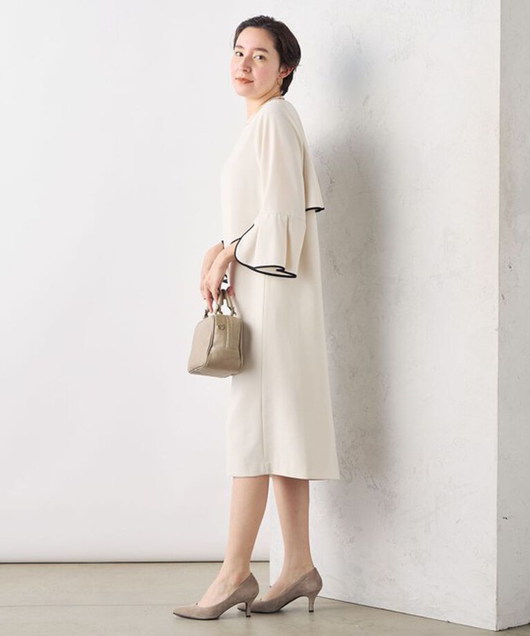 NOLLEY'S sophi「ウォッシャブルバックフレアワンピース」|ワンピース|
