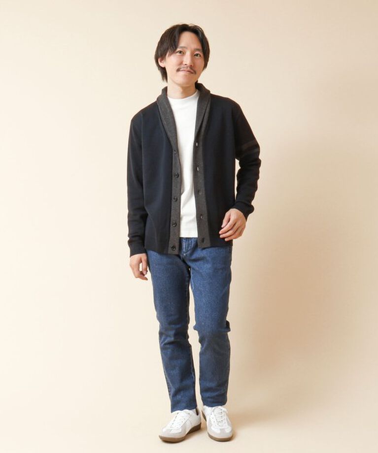NOLLEY'S goodman「《デオドラント加工》ミラノリブ ショールカラーカーディガン 24AW」|カーディガン|