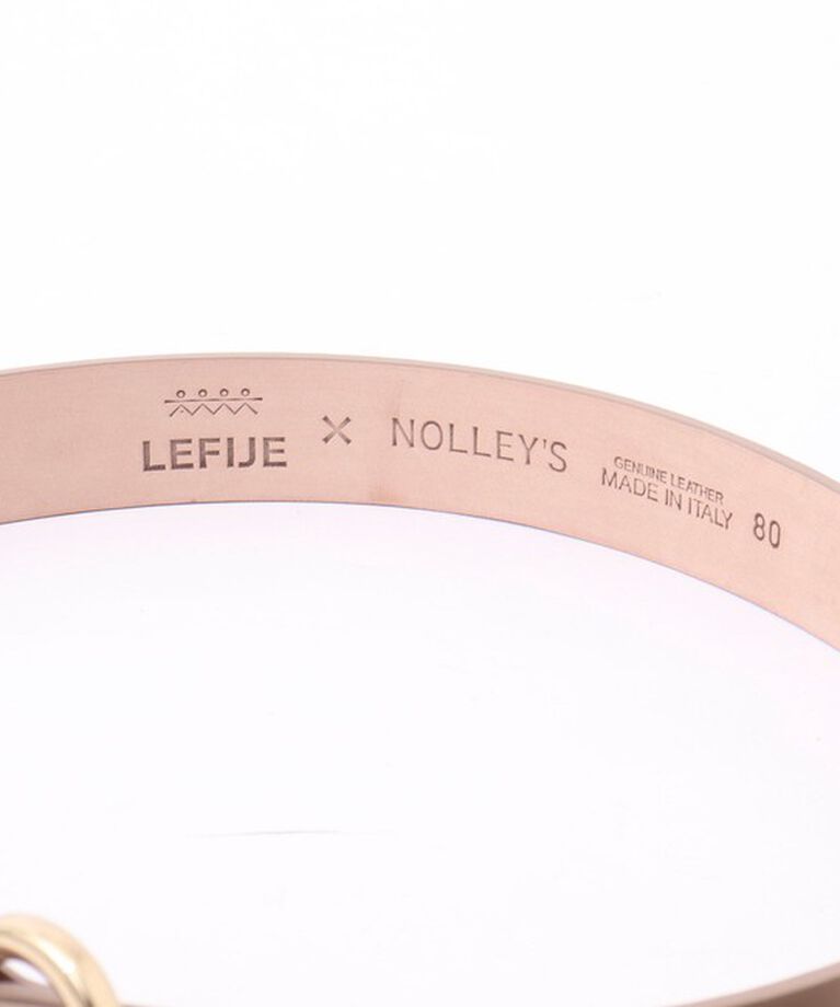 NOLLEY'S「【LEFIJE/レフィエ】別注ダブルリングベルト」|ベルト|